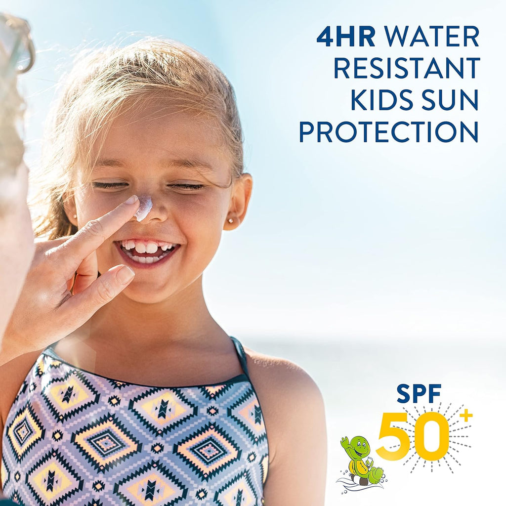 Child enjoying the sun wearing Cetaphil Sun Kids Liposomal Lotion SPF 50+