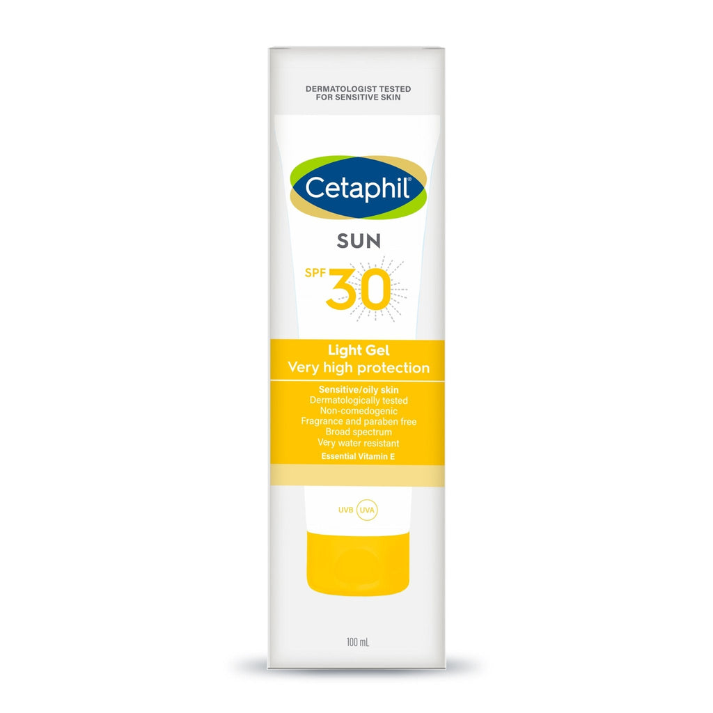 Cetaphil Sun SPF 30 Gel 100ml Bottle - Quick Absorb, Vitamin E Enriched-C