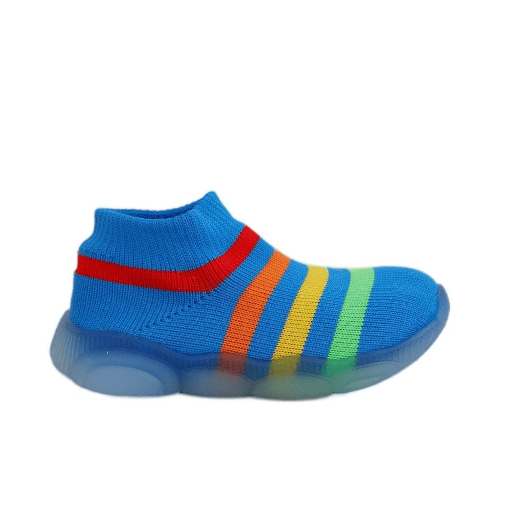 Premium Quality Yellow Bee Striped Sock Sneakers for Children