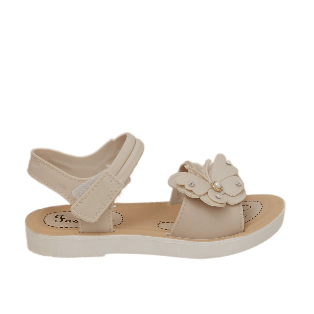 Stylish Kids Butterfly Sandals with Comfortable Sole Side View