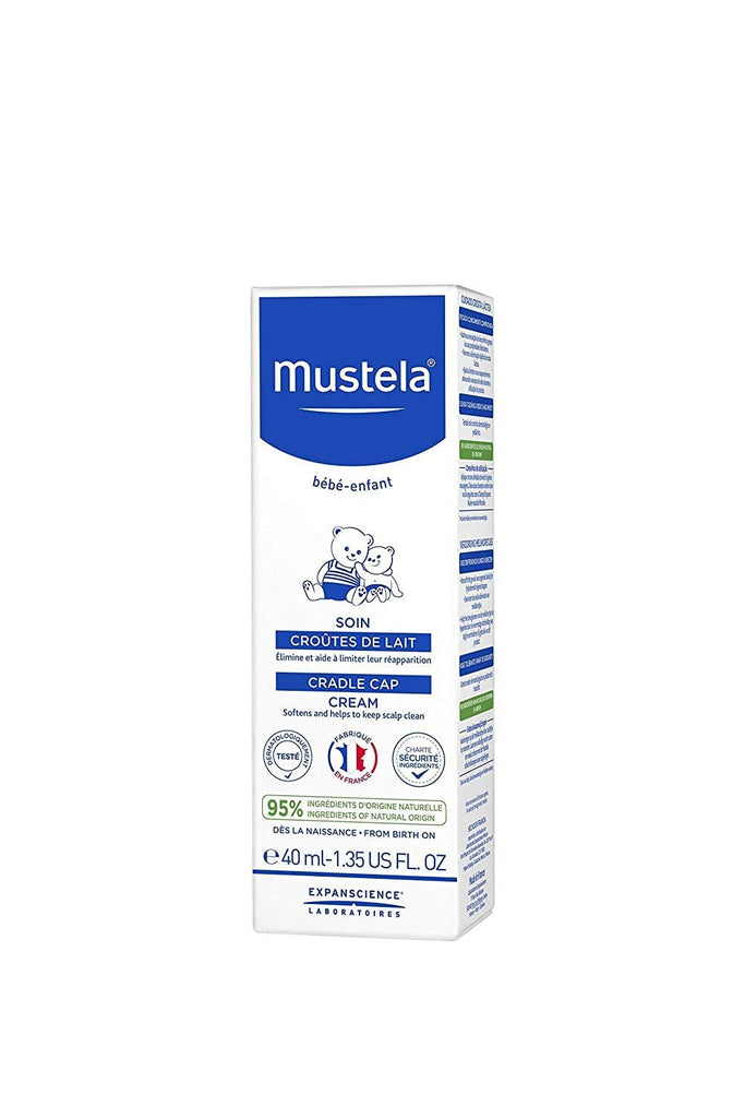 Mustela Baby Cradle Cap Cream packaging box front display