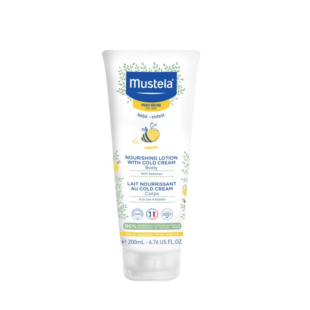 Mustela Nourishing Lotion with Cold Cream 200ml - Front View