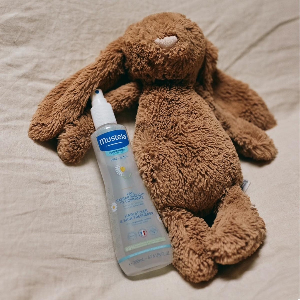 Mustela Hair Styler and Skin Freshener with Toy