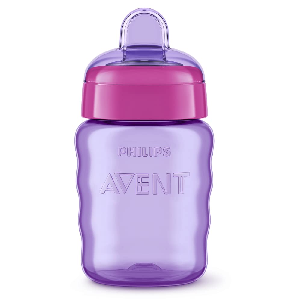 philips-avent-classic-spout-cup-260ml-pink-purple-leakproof-bpa-free-A