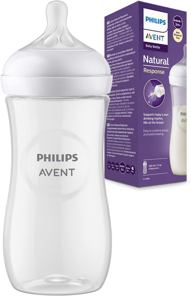 Complete Philips Avent Natural Response Baby Bottle Set SCY906/01