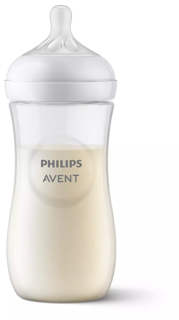 Close-up of Philips Avent SCY906/01 Natural Feeding Bottle showcasing the teat design.