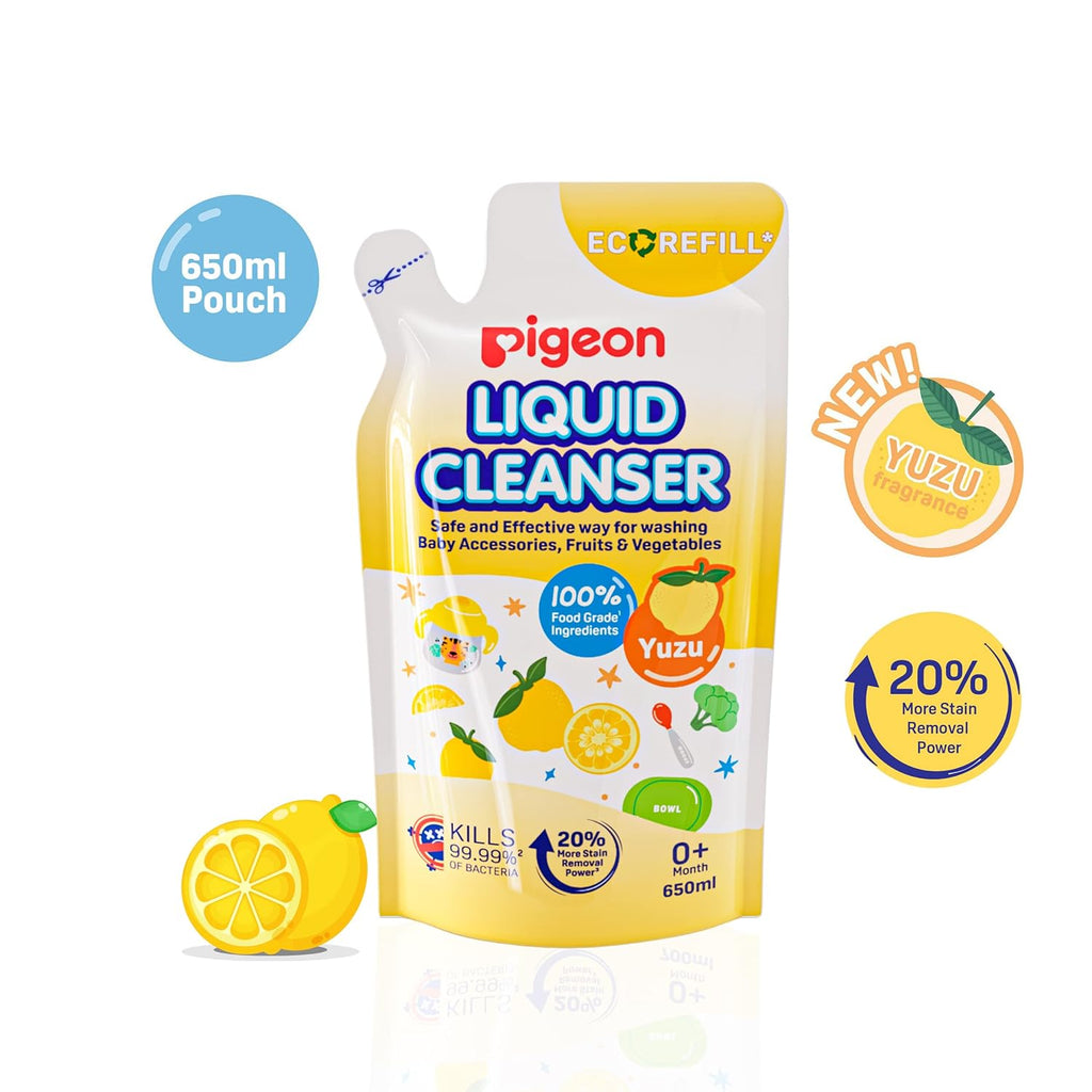 pigeon-yuzu-baby-liquid-cleanser-650ml-refill-eco-friendly-bacteria-killing