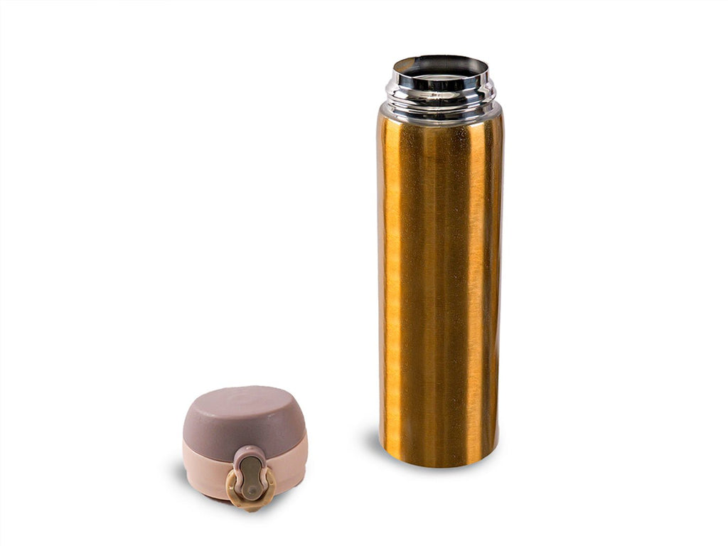 Yellow Bee 500ML Stainless Steel Thermos Flask Unassembled View