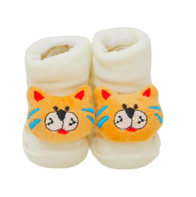 White Tiger Socks for Baby Boys from Socks Set