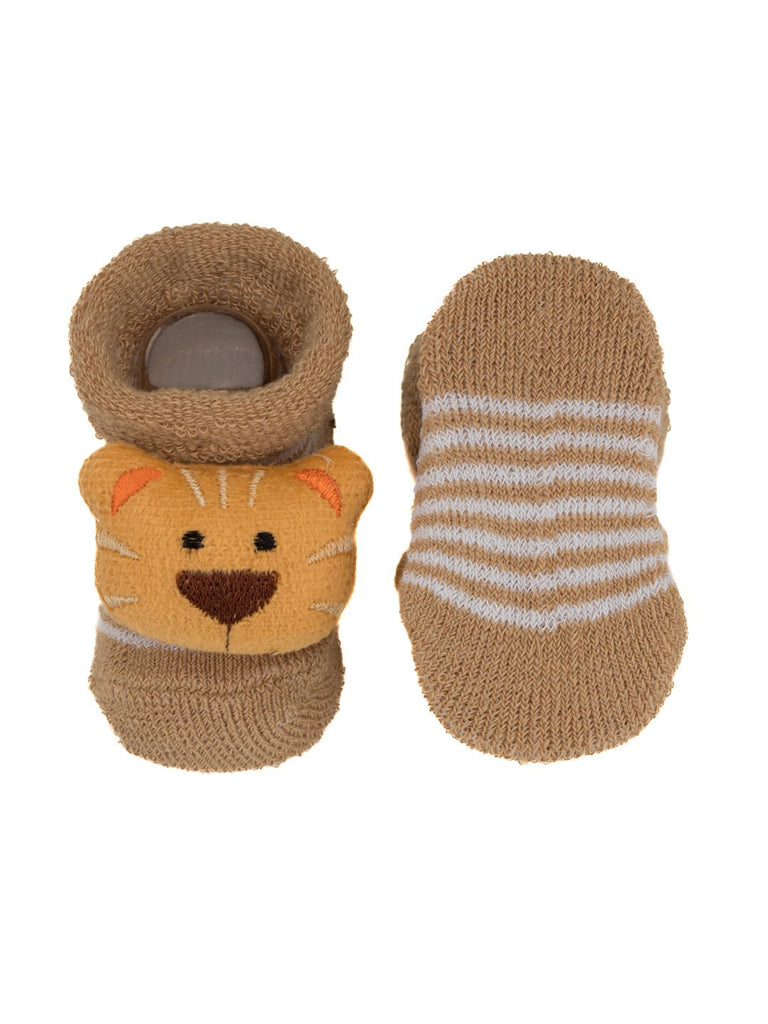 Solo Tiger Stuffed Toy Sock for Babies
